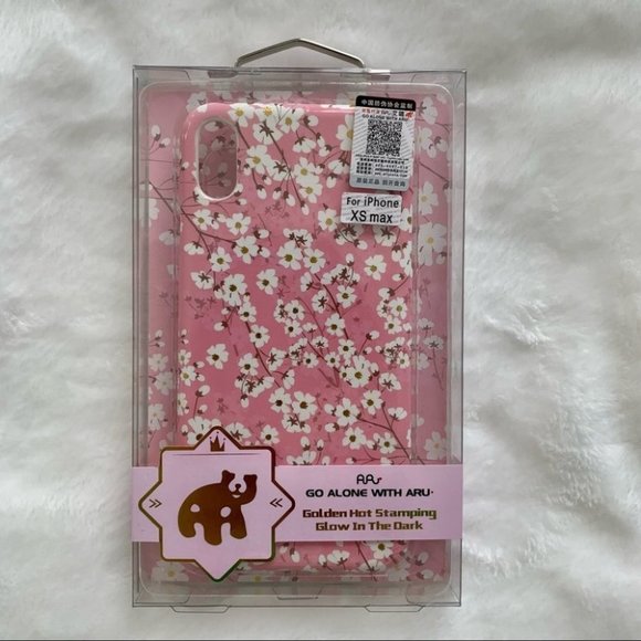 NEW iPhone iPhone XS Max Floral pattern case - Picture 1 of 8